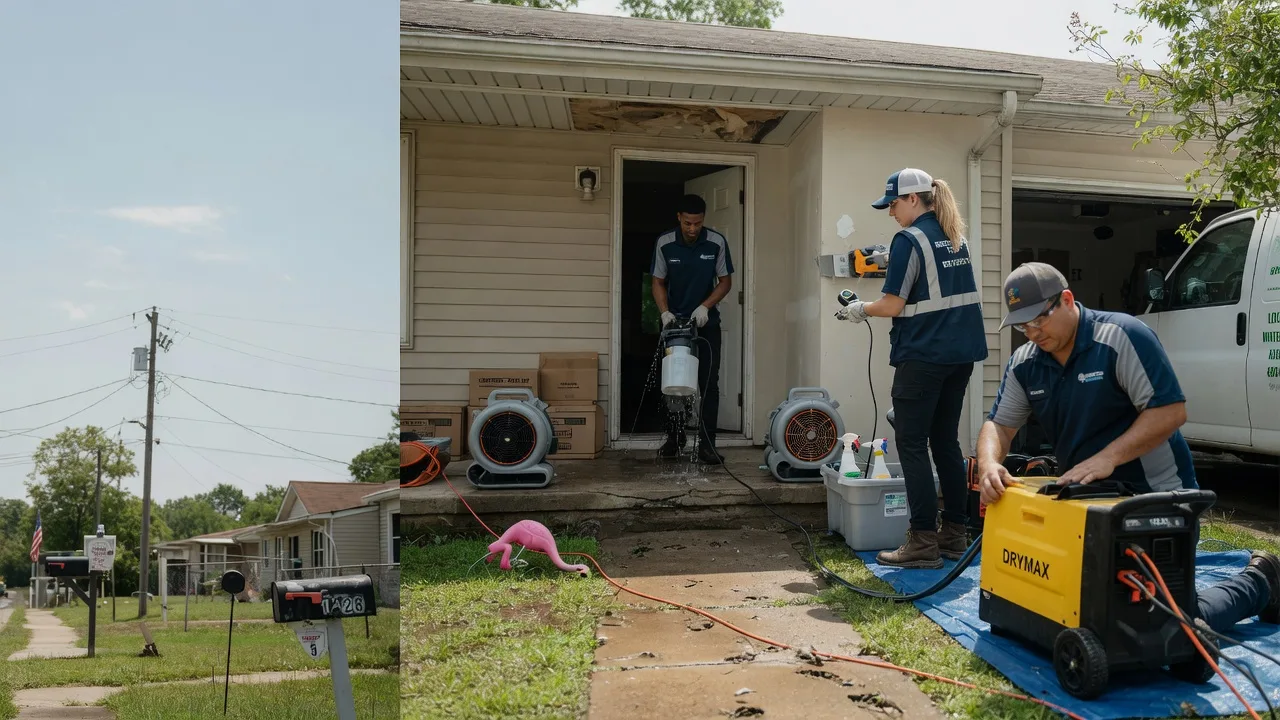 Storm Damage Water Removal in Piqua, OH near me
